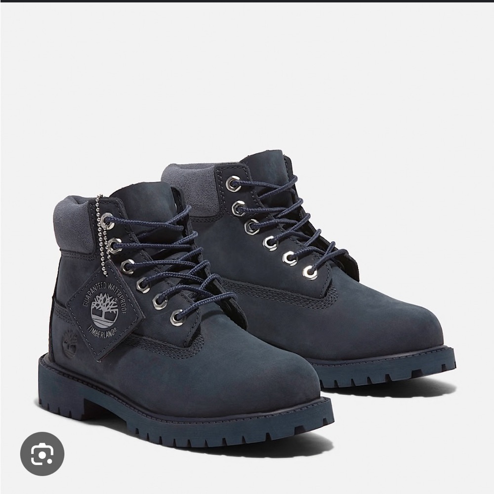 Black Timberland Boots (junior size)